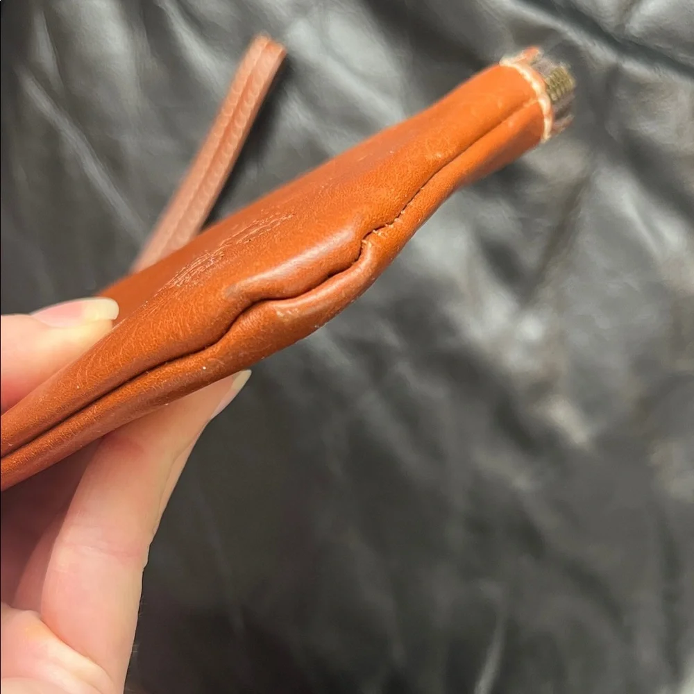 Patricia Nash brown Leather Wristlet - Picture 11 of 14